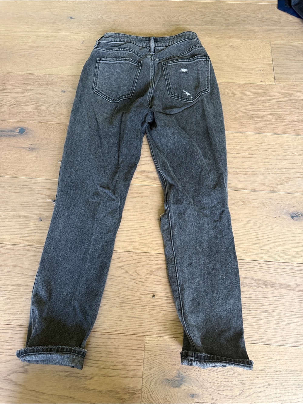 PacSun Ripped Black Washed Jeans - Picture 2 of 2